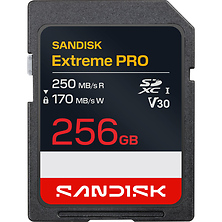 256GB Extreme PRO UHS-I SDXC Memory Card Image 0