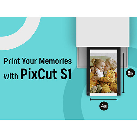PixCut S1 Photo Paper with 2 Ink Cartridges (4 x 6 in., 72 Sheets) Image 6