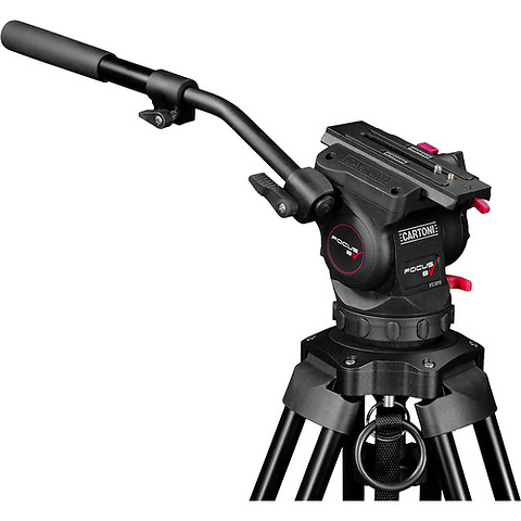 Focus 8 Fluid Head & Two-Stage Tripod SDS System (Carbon Fiber) Image 5