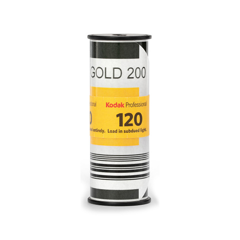 Eastman Gold 200 Color Negative Film (120 Roll Film, Single Roll) Image 0