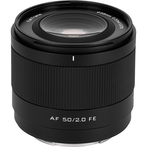 AF 50mm f/2 Air FE Lens for Sony E (Black) Image 0