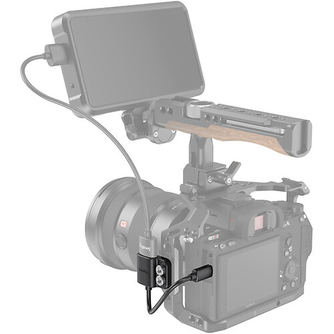 Ultra-Slim Female HDMI Type A to Male Micro-HDMI Type D Adapter Cable Image 4