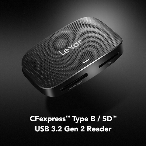CFexpress Type B/SD USB 3.2 Gen 2 Card Reader Image 1