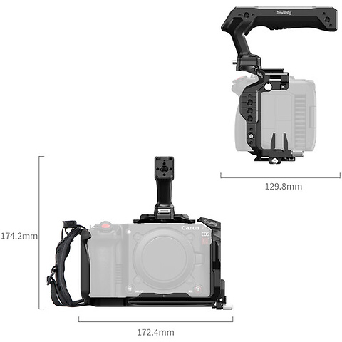Cage Kit for Canon EOS C50 with Top Handle Image 1