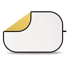 48 x 72in. Gold / White Reflector Image 0