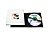 CD Holder with 2x2 Front Photo Window - Matte White