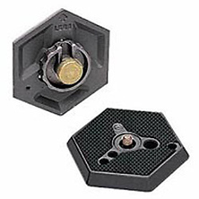 030-14 Hexagonal Quick Release Plate with 1/4