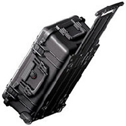 1514 Watertight Hard Case Carry On with Dividers (Black) Image 0