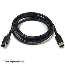 15ft. Firewire IEEE 1394 6Pin to 6Pin Black Cable Image 0