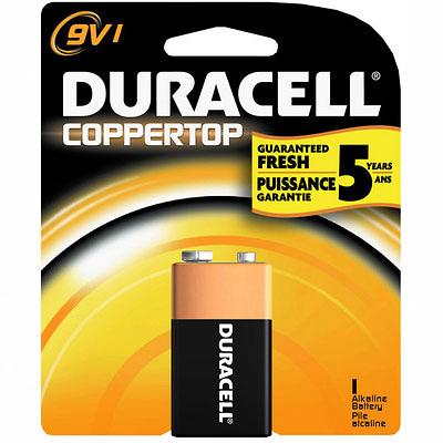 9v Alkaline General Purpose Coppertop Battery Image 0