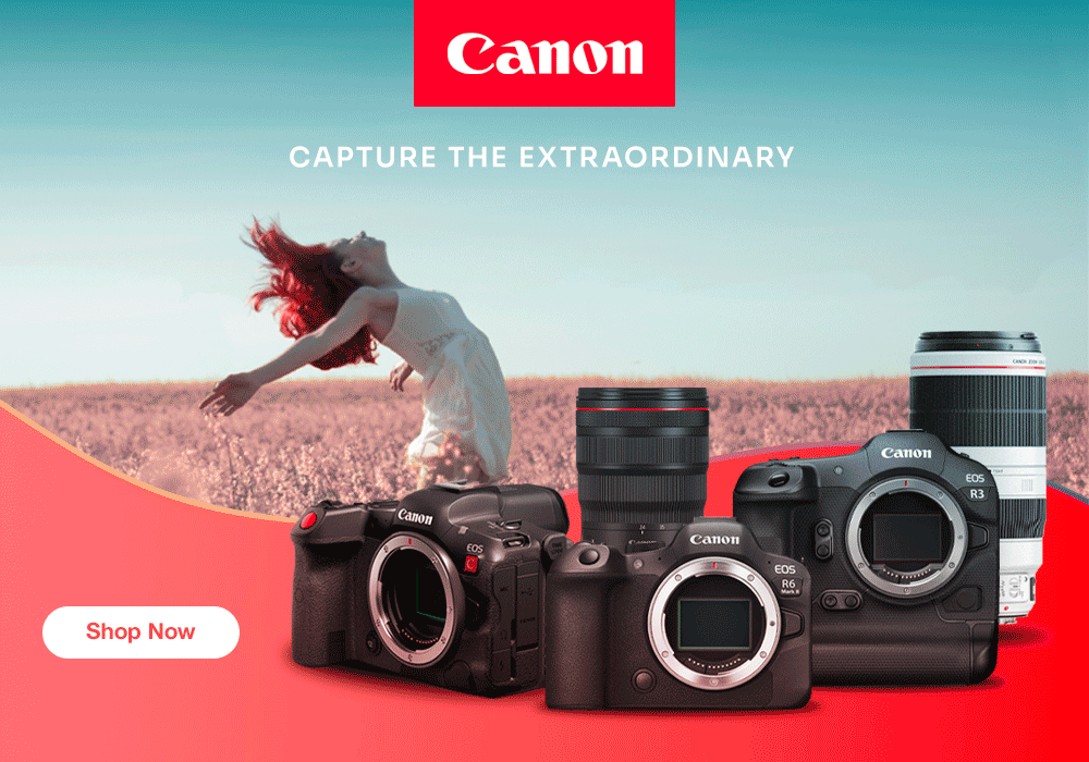 Shop Canon Cameras, Accessories & More!