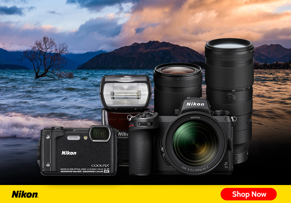 Shop Nikon Cameras, Accessories & More!