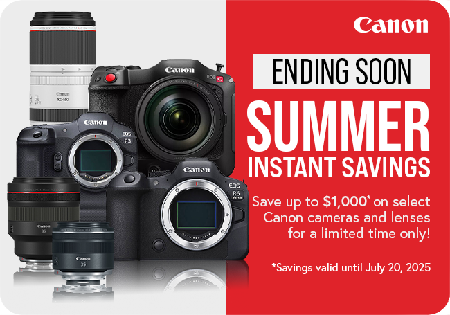 Canon Summer Instant Savings