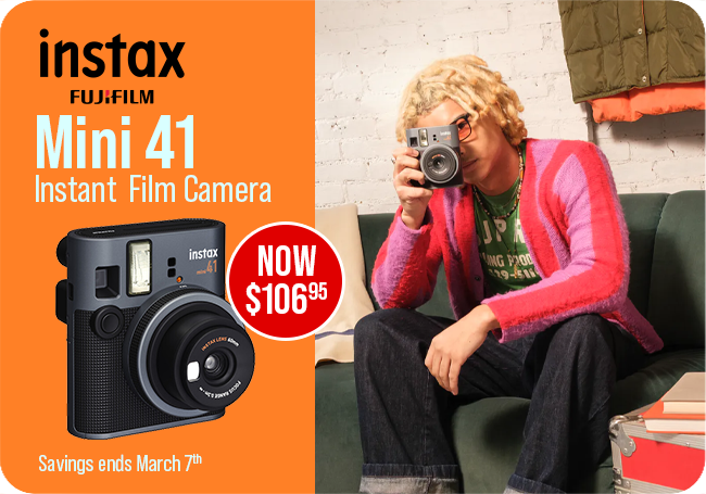 Instax Mini 41 Savings