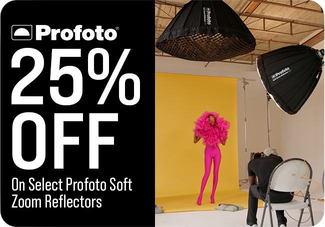 25% OFF Profoto Soft Zoom Reflectors