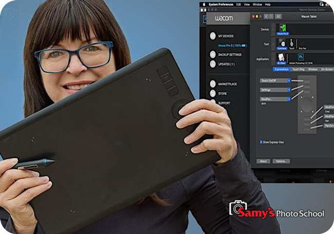 How to use a Wacom Intuos Pro & Pen in Lightroom & Photoshop - Live Online