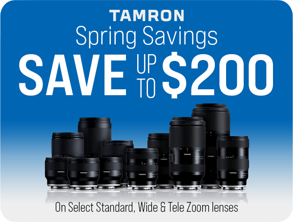 Tamron Savings