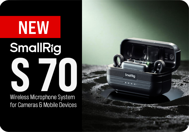 New SmallRig S 70 Wireless Microphone System