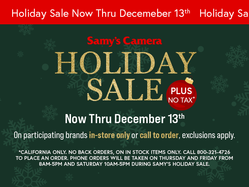 Holiday Sale Plus No Tax