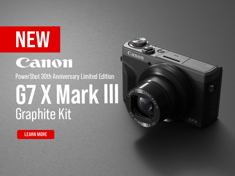 New Canon G7 X Mark III