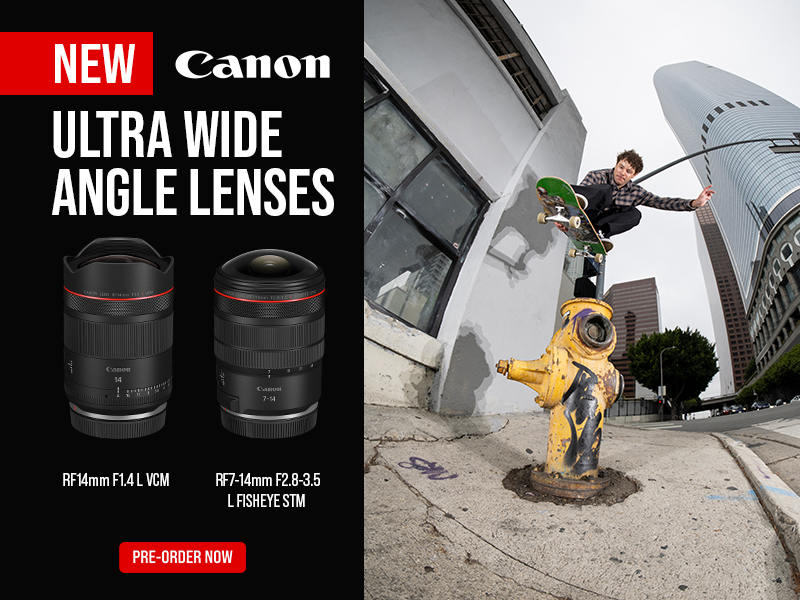 New Canon ultra Wide Lenses