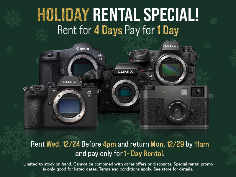 Holiday Rental Special