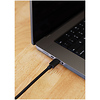 32.8 ft. Right Angle USB-C to USB-C Directional Tether Cable (Black) Thumbnail 6