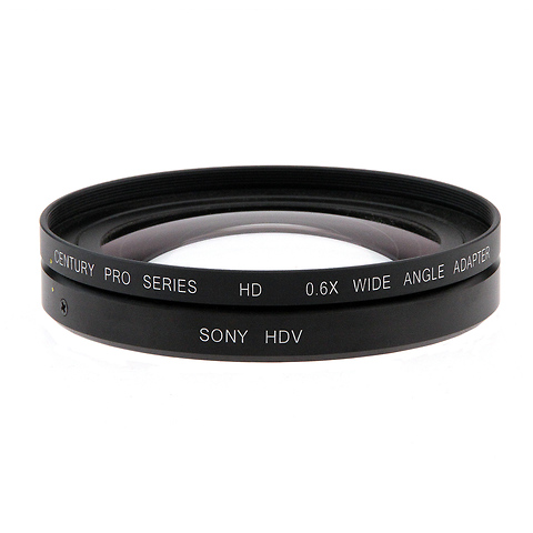 .6x Wide Angle, Bayonet Mount Lens for Sony HDR-FX1 Image 0