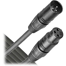 3-pin XLR Male to 3-pin XLR Female Balanced Cable 3 ft Image 0
