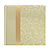 Embroidered Scroll Fabric Ribbon Photo Album, Ivory