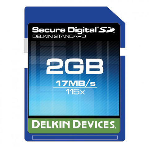 2GB Standard 115x SD Memory Card Image 0