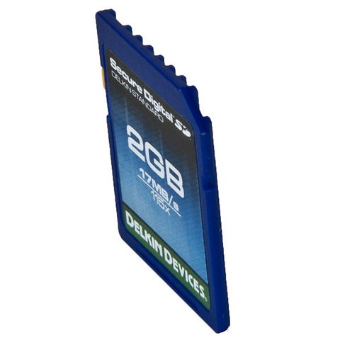 2GB Standard 115x SD Memory Card Image 1