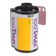 TMX T-MAX 100 B&W Negative Film, 35mm, 36 Exposures, Single Roll Image 0