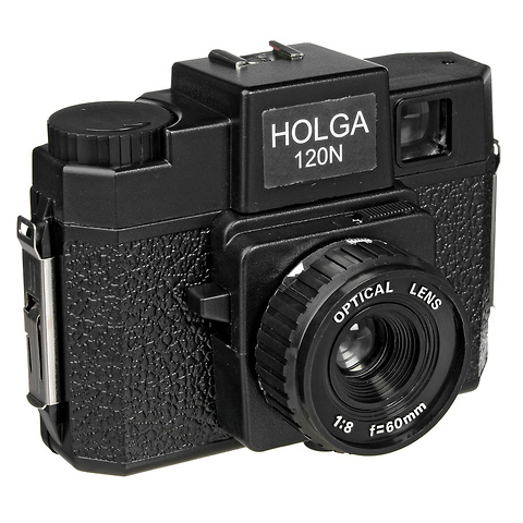 120N Medium Format Fixed Focus Camera with Lens Image 0
