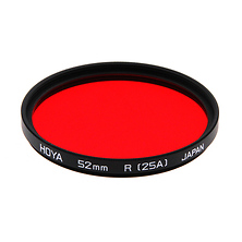 52mm Red 25A Filter Image 0