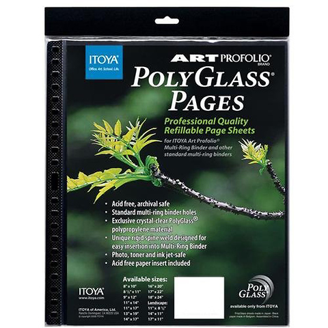 Polyglass Pages 9 in. x 12 in. vertical pack of 10 Image 0