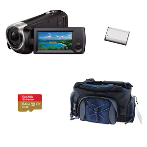 HDR-CX405 HD Handycam Camcorder with Accessories
