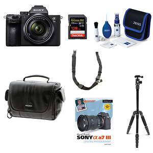 Alpha A7 III Mirrorless Digital Camera with Sony 28-70mm f/3.5-5.6 Lens and DELUXE Accessory Kit