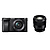 Alpha a6400 Mirrorless Digital Camera with 16-50mm Lens (Black) and FE 85mm f/1.8 Lens
