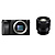 Alpha a6100 Mirrorless Digital Camera Body (Black) with FE 85mm f/1.8 Lens