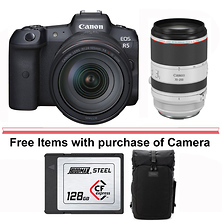 EOS R5 Mirrorless Digital Camera with 24-105mm f/4L Lens and RF 70-200mm f/2.8 L IS USM Lens Image 0