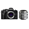 OM-D E-M10 Mark IV Mirrorless Micro Four Thirds Digital Camera Body (Black) with M. Zuiko Digital ED 14-42mm f/3.5-5.6 II Micro 4/3 Lens (Silver) Thumbnail 0