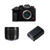 Lumix DC-GH6 Mirrorless Micro Four Thirds Digital Camera Black Body with 9mm f/1.7 Lens & DMW-BLK22 Battery Thumbnail 0