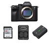 Alpha a7R IV Mirrorless Digital Camera Body w/Sony NPF-Z100 Battery & Promaster Dual Charger Thumbnail 0