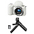 Alpha ZV-E10 Mirrorless Digital Camera Body (White) with Vlogger Accessory Kit