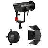 LS 600x Pro Lamp Head (V-Mount) with F10 Barndoors and F10 Fresnel Attachment Thumbnail 0