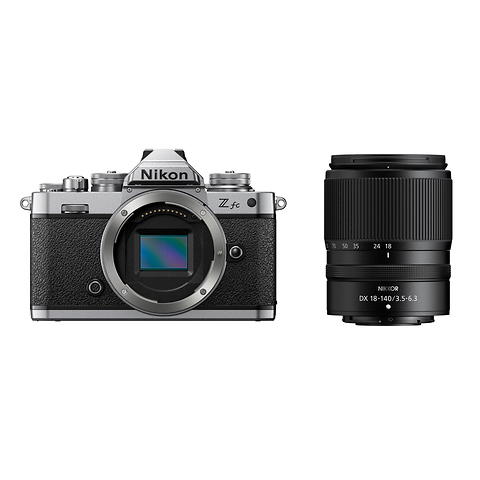 Z fc Mirrorless Digital Camera Body with NIKKOR Z DX 18-140mm f/3.5-6.3 VR Lens Image 0