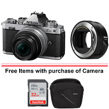 Z fc Mirrorless Digital Camera with 16-50mm Lens and FTZ II Mount Adapter Image 0