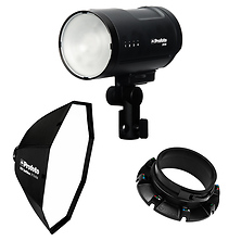 B10X Off Camera Flash Head with 3 ft. OCF Octa Softbox Octa and Off Camera Flash Speedring Image 0