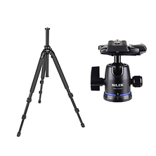 700DX Pro Tripod Legs (Black) and PBH-535AS Ball Head with 6507 Quick Release Plate Image 0
